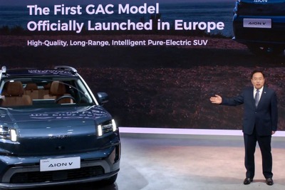 中国GACが欧州市場参入、電動SUV『AION V』発売…IAAモビリティ2025 画像