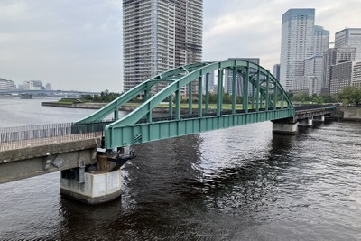 東京港の廃鉄橋が復活!! 晴海鉄道橋が遊歩道に 9月19日から一般開放 画像