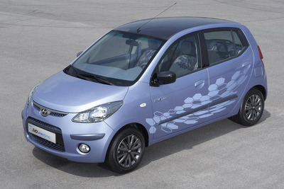 【フランクフルトモーターショー09】ヒュンダイの小型EV---2010年発売 画像