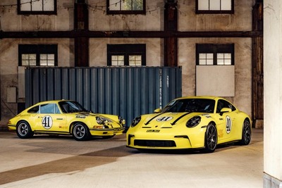 ポルシェ、1972年のルマン優勝車『911 2.5 S/T』を忠実にレストア…最新911も同じイエローで再現 画像