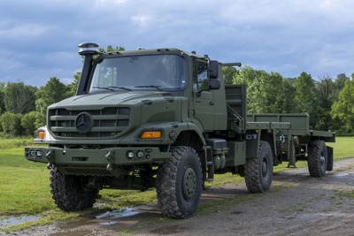ダイムラートラックとGDLS、軍用車両開発で戦略的パートナーシップ締結 画像