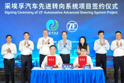 ZF、ステアバイワイヤシステムを中国で量産へ…2026年から 画像