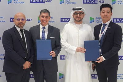 自動運転の国際標準化へ、ダイナミックマップがAI企業「Space42」と提携 画像