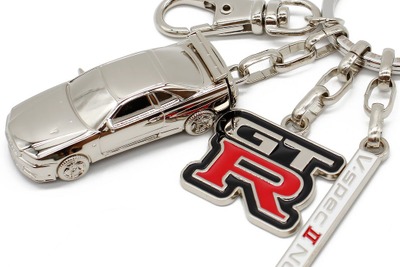R34 スカイライン GT-R、3D立体キーリング予約開始…3000個限定生産 画像