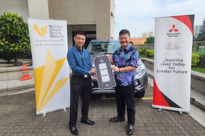三菱自動車、『トライトン』3台をマレーシア慈善団体に寄贈 画像