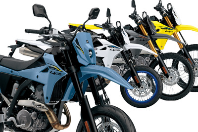 スズキの新型400cc『DR-Z4S』『DR-Z4SM』ついに発売! 価格は119万9000円 画像