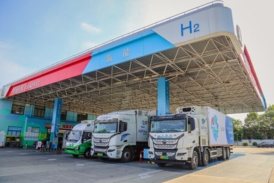 中国長江沿いに水素回廊を建設へ、水素燃料物流車が1500kmの走行試験を完了…シノペック 画像