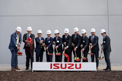 いすゞ、米国新工場で起工式を開催…2027年から生産開始へ 画像