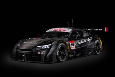 「かっこよすぎて悶える」ホンダ『プレリュード』レーシングカー公開！SNSでは「来年が楽しみ」と活躍に期待 画像