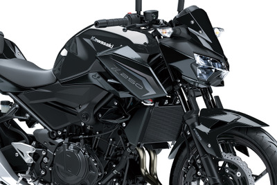軽さと力強さを併せ持つ本格スーパーネイキッド、カワサキ『Z250』に新カラー登場　価格は70万4000円 画像