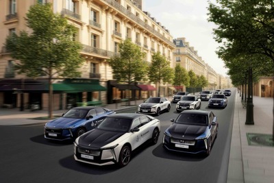 DSの新型最上位EV『N°8』、パリファッションウィークの公式車両に…20台の特別車両 画像