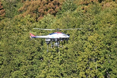 ヤマハ発動機、無人ヘリでリモートセンシング森林情報解析の共同実証開始 画像