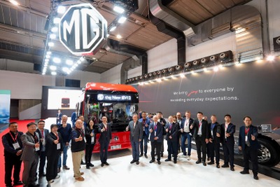 英MG、商用車ブランド立ち上げ…電動バスを欧州市場投入へ 画像