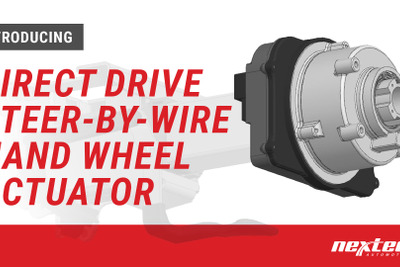 革新的ステア・バイ・ワイヤ技術、「DD-HWA」発表…米ネクスティア 画像