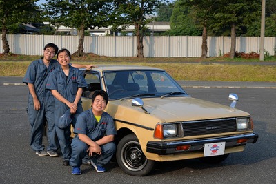 20歳の学生とZ世代の教官が45年前のサニー復活を目指して奮闘中…埼玉自動車大学校クラシックカークラブ 画像