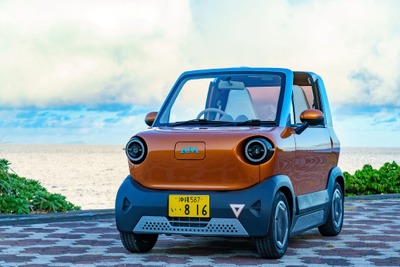 2人乗り電気自動車「AIM EVM」、グッドデザイン賞で金賞を受賞 画像