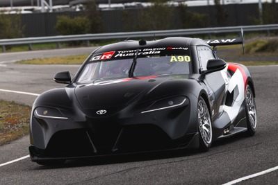 トヨタGRスープラの「スーパーカー」、オーストラリアで初の公開デモ走行 画像