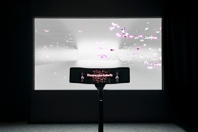 レクサスの新世代コクピットデバイス、『ブラックバタフライ』の体験展示…東京・南青山で開始 画像