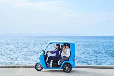 EVトゥクトゥク「トゥクる」、富山県魚津市でレンタル開始へ…10月24日から 画像