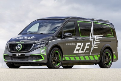 メルセデスベンツ『Vクラス』ベースの実験車両「ELF」、未来の充電技術フル装備 画像