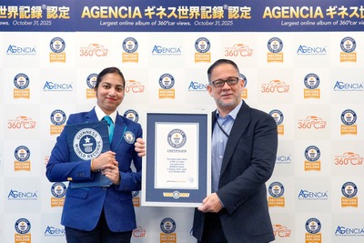 世界最大の360°車両画像データベース、709万台のデータでギネス世界記録認定…AGENCIA 画像
