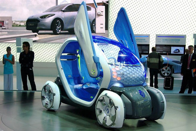 【フランクフルトモーターショー09】ルノー トゥイジー…超小型EVコンセプト 画像