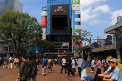 7歳児の歩行中事故死傷者が最多、東京・渋谷で啓発動画の放映開始…トヨタ・モビリティ基金 画像