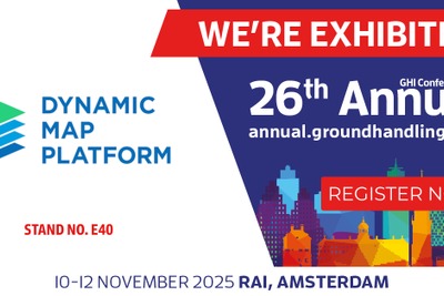 ダイナミックマップ、空港グランドハンドリング業界最大級の展示会に初参加…3次元データ活用ソリューション展示へ 画像