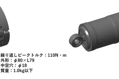 日本精工、ヒューマノイドロボット向けアクチュエータ開発…2028年市場投入へ 画像