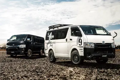 ハイエースに本当に合うホイールはこれだ！ レイズ チームデイトナ最新適合サイズと推しデザインを一気見せ 画像