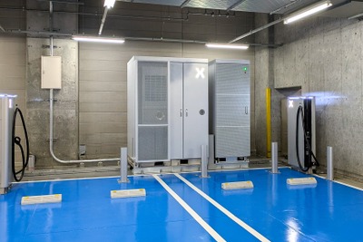 最大出力150kWのEV急速充電ステーション、東京駅隣接の鉄鋼ビルディングに開設…パワーエックス 画像