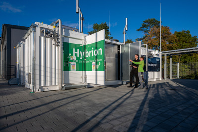 ボッシュ、自社初の水素製造装置を稼働…出力2.5MWで1日1トン以上の水素を生産可能 画像