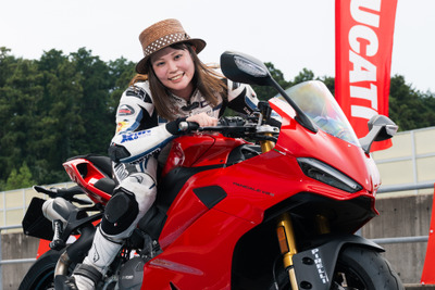 【ドゥカティ パニガーレV2 試乗】「敷居が高い」と思っている方にこそ『V2S』をオススメ！…小鳥遊レイラ 画像