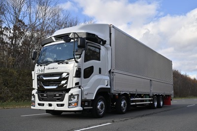 いすゞの株価が反発、大型トラック自動運転「レベル4」目指し走行実験本格化へ 画像