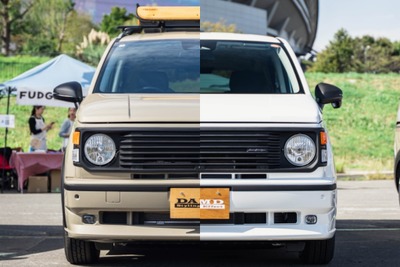 フリードがアメ車フェイスに大変身！ダムド『フリード アイソレーター』が初登場…DAMD PARTY 2025 画像