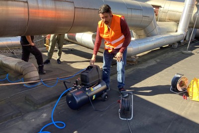 CO2を含む排ガスから微生物を培養、世界最大級バイオリアクターが2026年夏稼働へ…コンチネンタル 画像