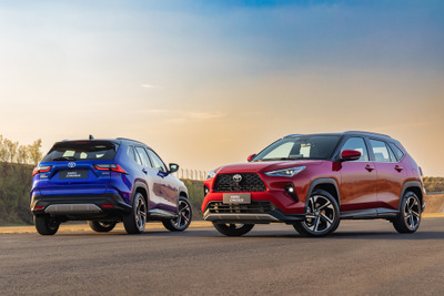 日本よりも大きいトヨタ『ヤリスクロス』、ブラジル初のフレックス燃料対応ハイブリッド車に 画像