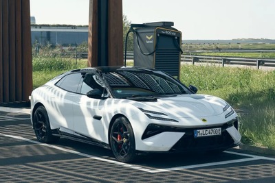 ロータスのハイパーEV『エメヤ』、443kWピーク充電で世界最速級の充電性能実証…電池の8割の充電を13分で 画像