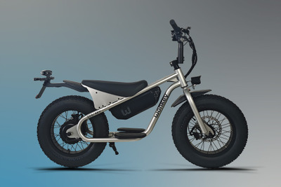 特定小型原付自転車「wonkey」に新色SILVER追加、免許不要で最高時速20km 画像