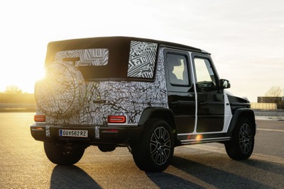 メルセデスベンツ『Gクラス』、「カブリオレ」が復活へ…プロトタイプの写真公開 画像