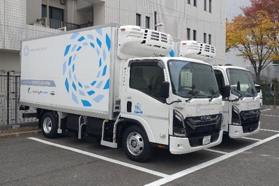 SGホールディングスの名糖運輸、バッテリー交換式EVトラックのファミマ配送実証に参画 画像