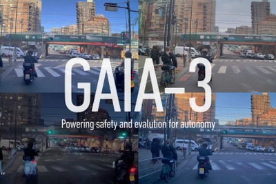 自動運転AI評価を加速、150億パラメータの「GAIA-3」発表…英Wayve 画像