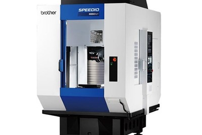 ブラザー、5軸加工対応の横形マシニングセンタ新モデル「HU550Xd1」公開へ…Solution Fair After MECT展 画像