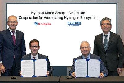 ヒョンデと仏Air Liquide、欧米韓で水素インフラ構築へ…グローバル提携を拡大 画像