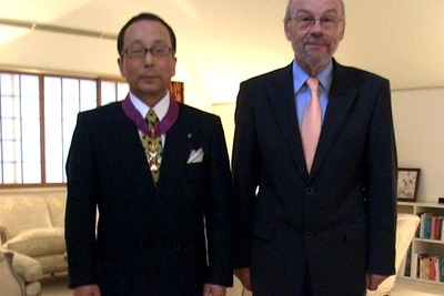 ブリヂストン、荒川社長がレオポルド勲章を受賞 画像