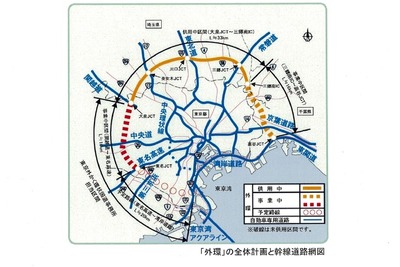 補正予算凍結、3分の1が国交省---前原国交相、外環など理解求める 画像