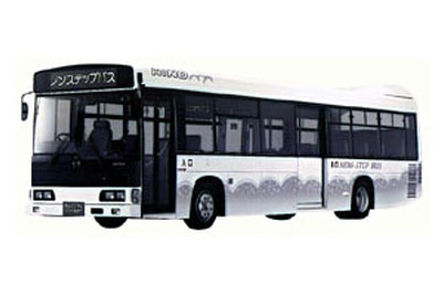 路線バスも低公害化、日野が指定低公害制度適合車を追加設定 画像