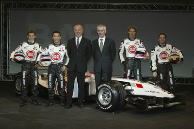 【ホンダF1ストーキング】B・A・R、ニューマシン「005」を発表 画像