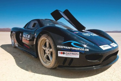 【MPH 09】英スーパーカー、世界最速記録なるか…418.59km/h 画像