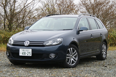 【VW ゴルフヴァリアント 試乗】ゴルフIVカブリオレの再来?…島崎七生人 画像